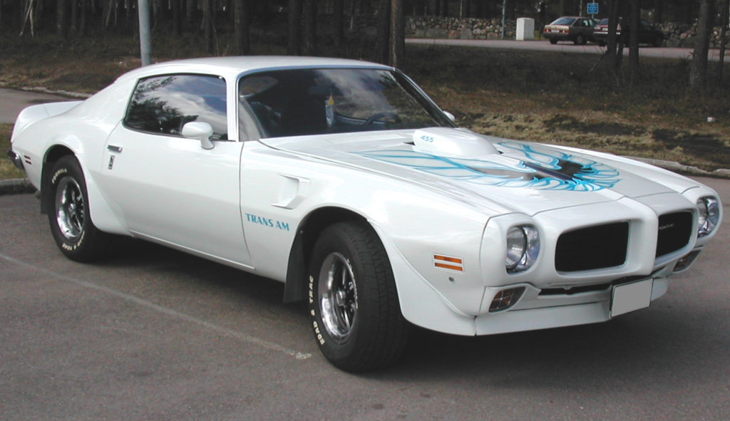 La Pontiac Firebird Trans Am di Burt Reynolds 