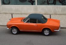 Fiat 124 Sport Spider, la sportiva in topless che andò in USA