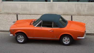 Fiat 124 Sport Spider, la sportiva in topless che andò in USA